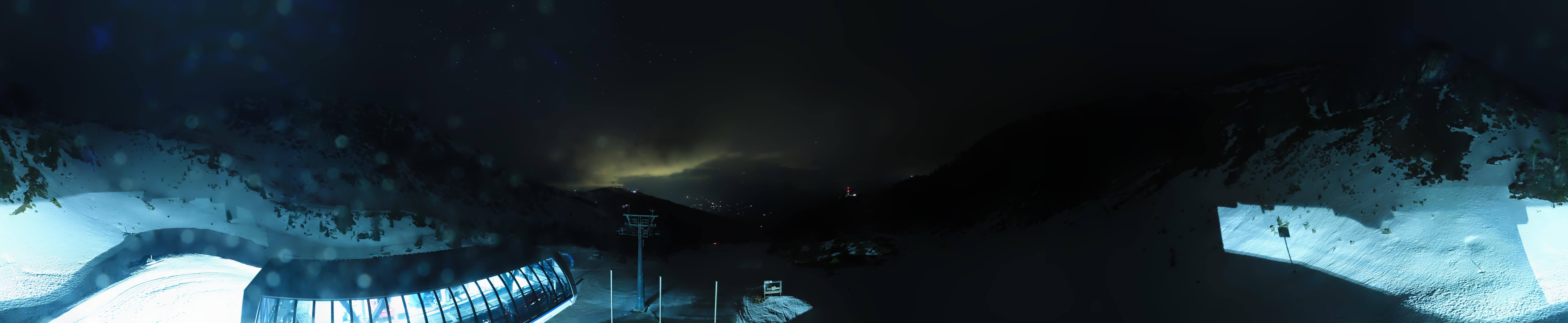 Archived image Webcam Hauser Kaibling, Styria - View towards Schladminger Tauern