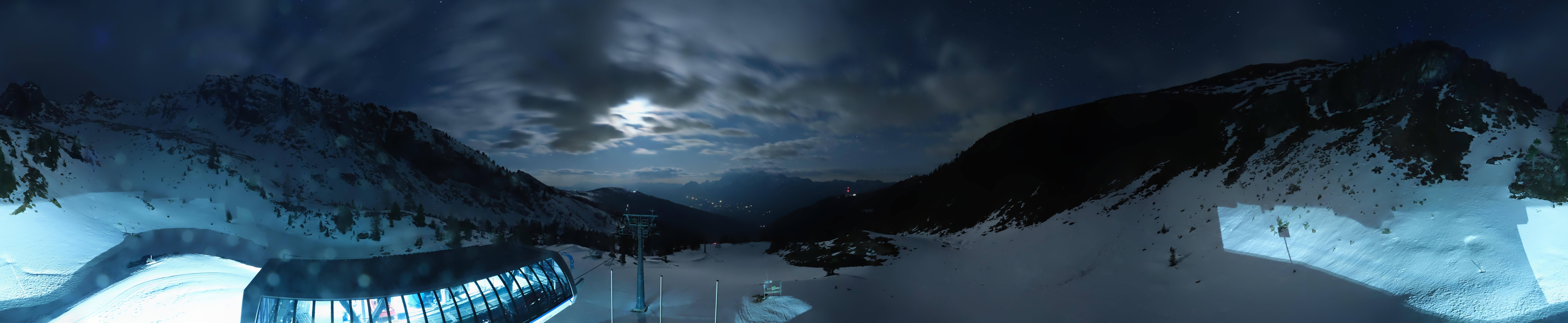 Archived image Webcam Hauser Kaibling, Styria - View towards Schladminger Tauern