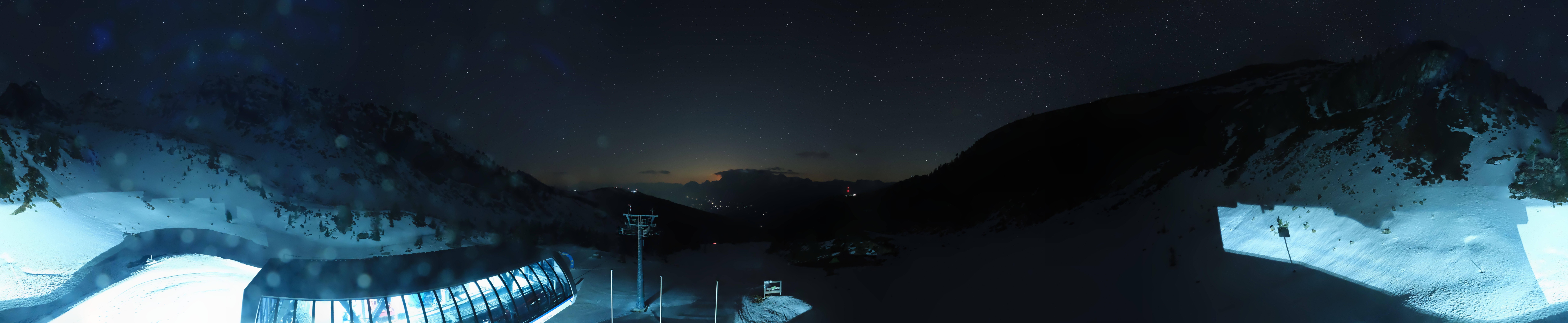 Archived image Webcam Hauser Kaibling, Styria - View towards Schladminger Tauern