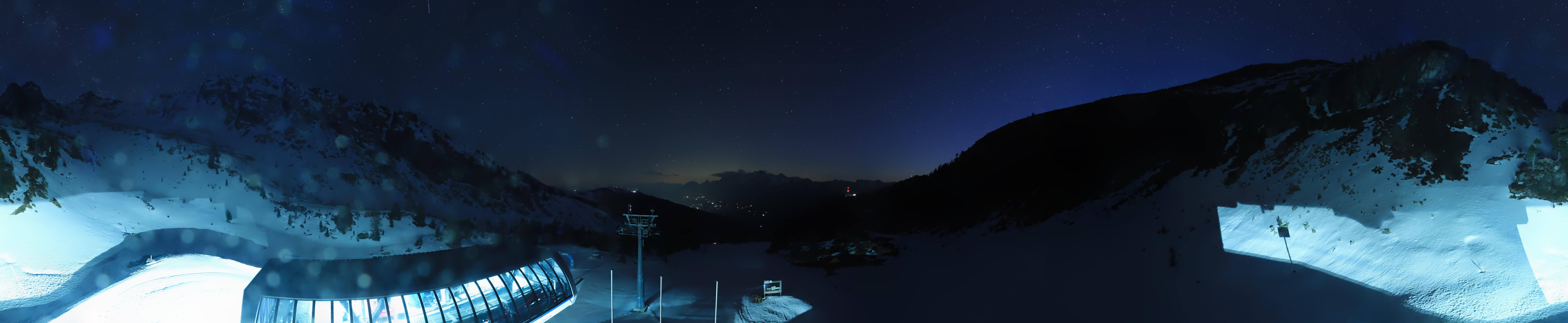 Archived image Webcam Hauser Kaibling, Styria - View towards Schladminger Tauern