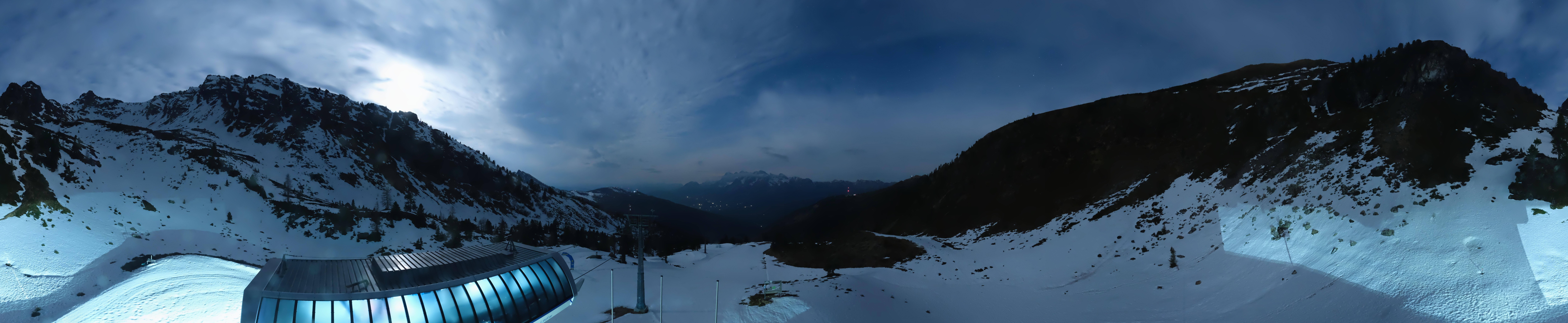 Archived image Webcam Hauser Kaibling, Styria - View towards Schladminger Tauern