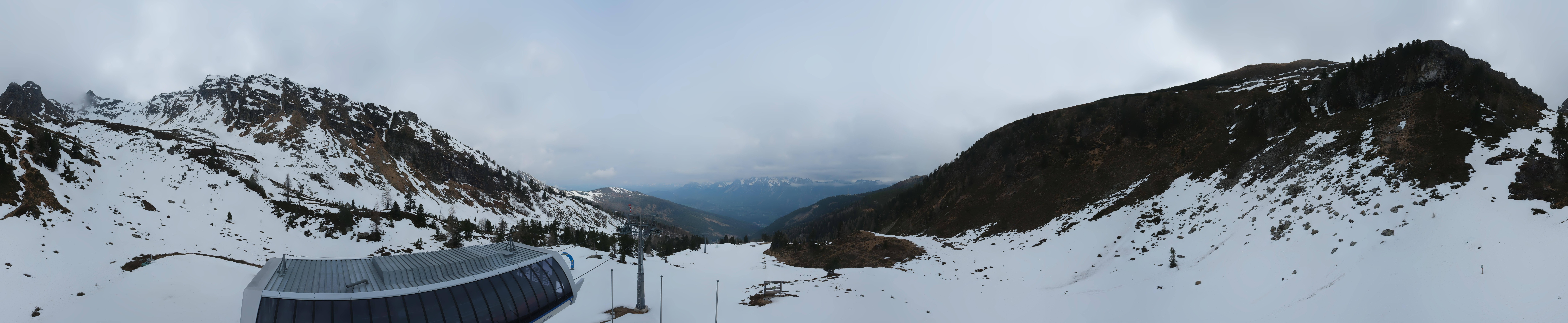 Archived image Webcam Hauser Kaibling, Styria - View towards Schladminger Tauern