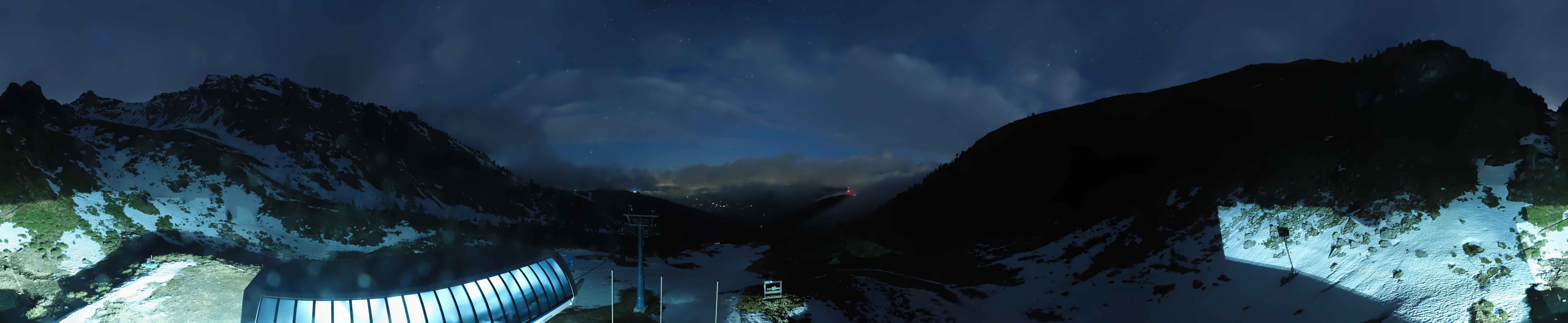 Archived image Webcam Hauser Kaibling, Styria - View towards Schladminger Tauern