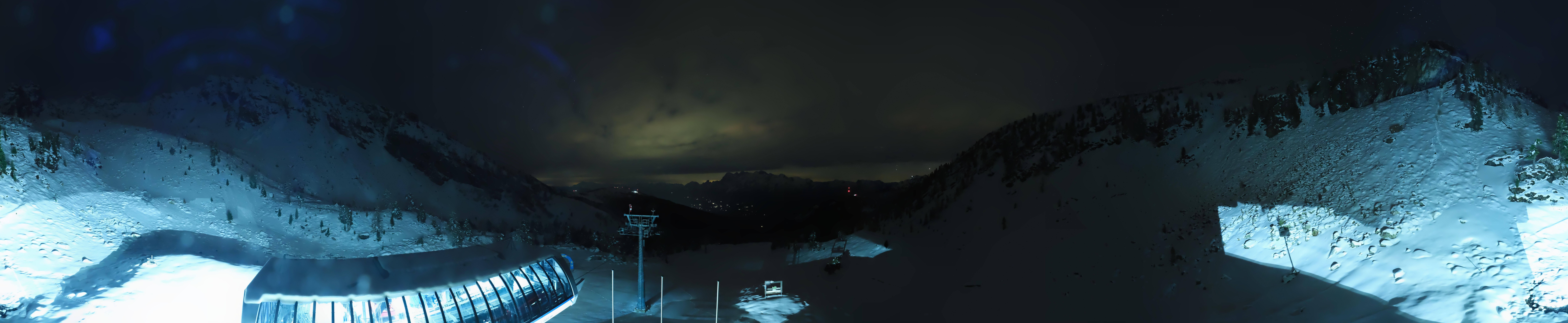 Archived image Webcam Hauser Kaibling, Styria - View towards Schladminger Tauern
