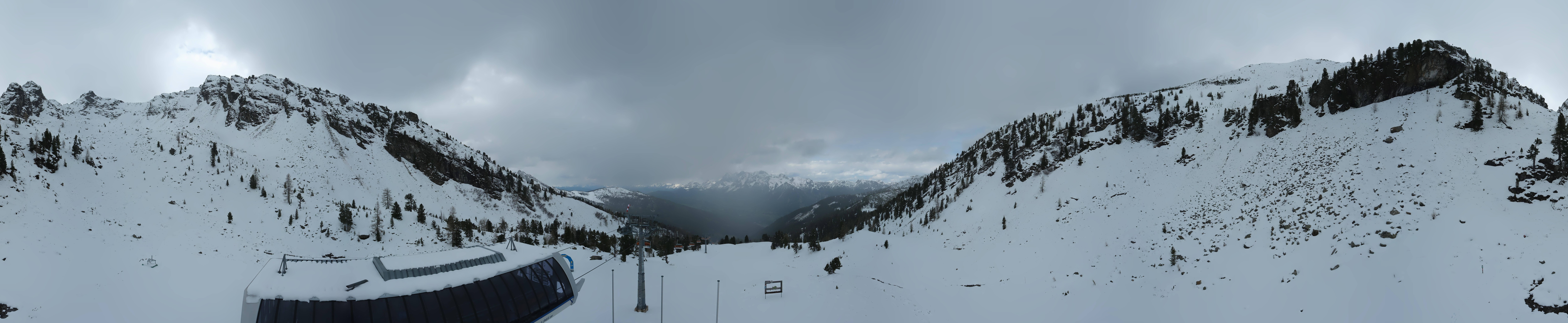 Archived image Webcam Hauser Kaibling, Styria - View towards Schladminger Tauern