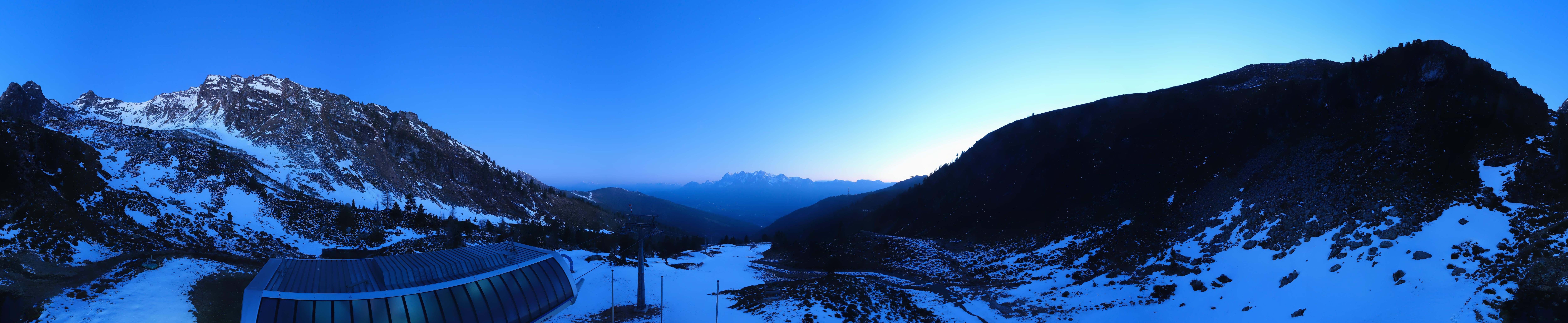 Archived image Webcam Hauser Kaibling, Styria - View towards Schladminger Tauern