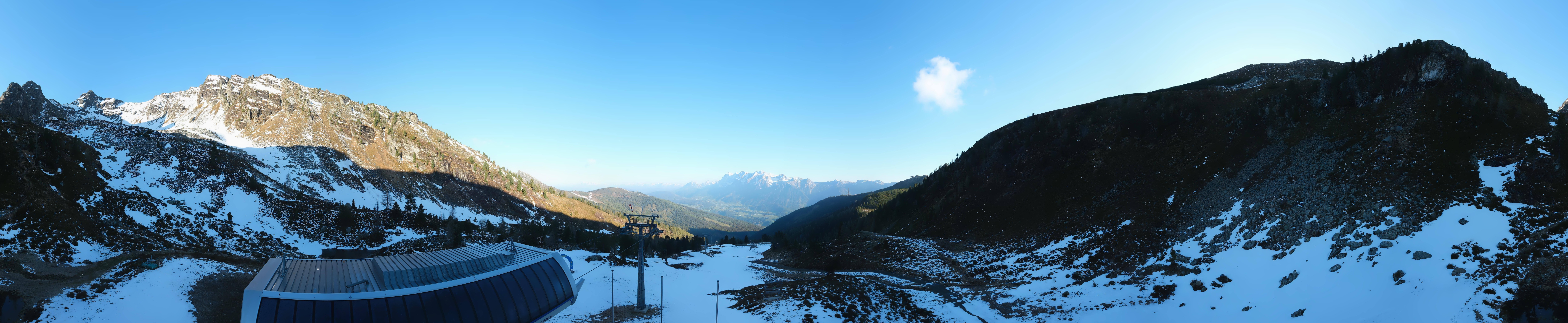 Archived image Webcam Hauser Kaibling, Styria - View towards Schladminger Tauern