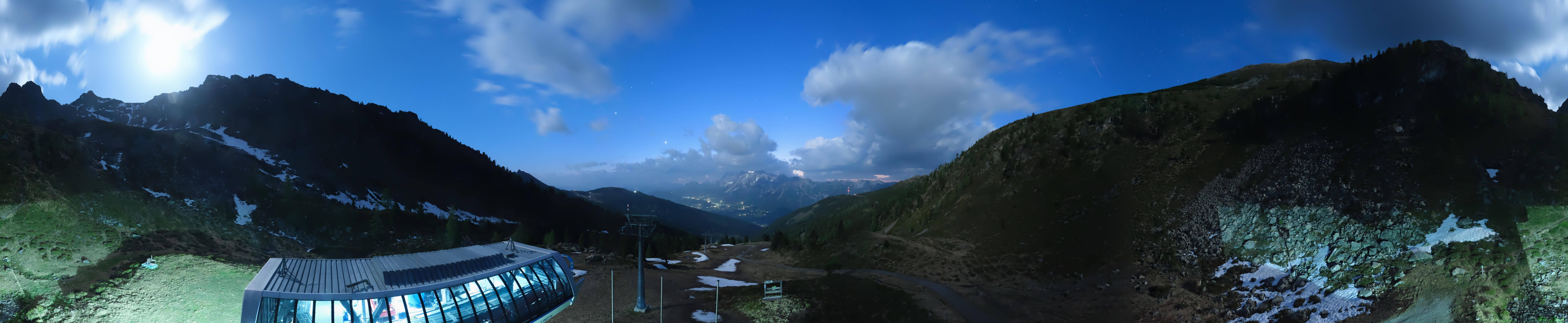 Archived image Webcam Hauser Kaibling, Styria - View towards Schladminger Tauern
