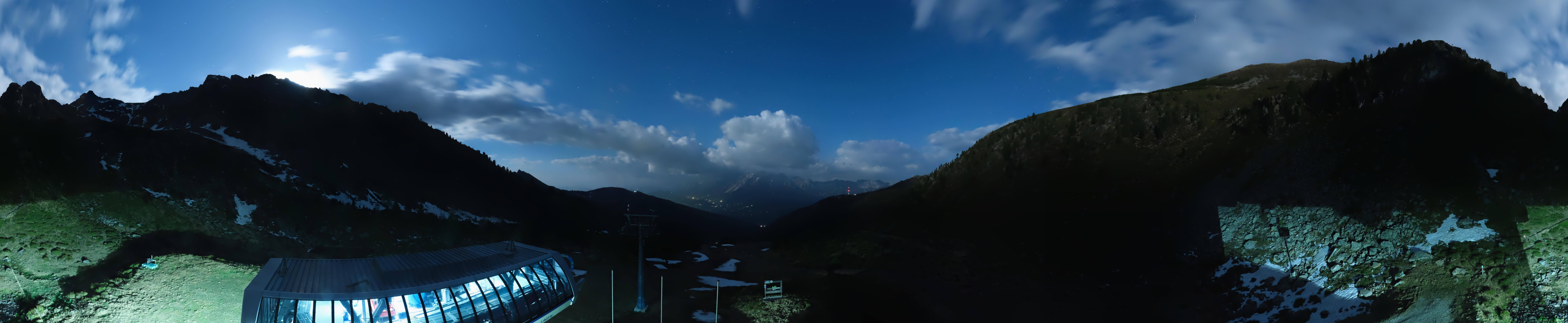 Archived image Webcam Hauser Kaibling, Styria - View towards Schladminger Tauern