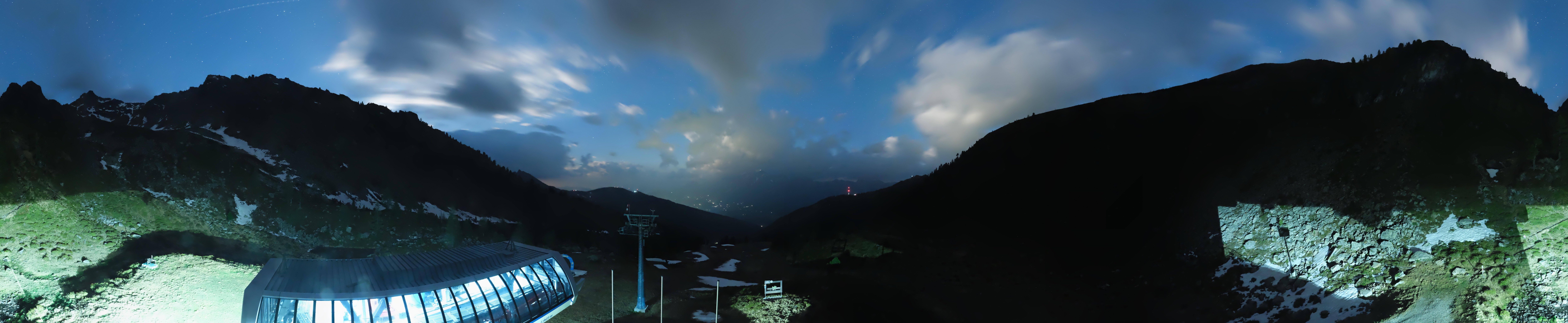Archived image Webcam Hauser Kaibling, Styria - View towards Schladminger Tauern