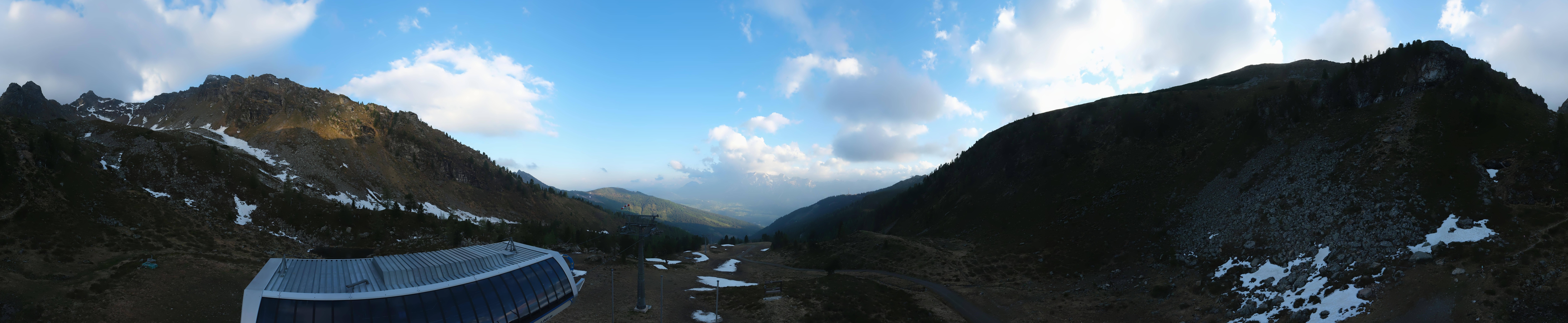 Archived image Webcam Hauser Kaibling, Styria - View towards Schladminger Tauern