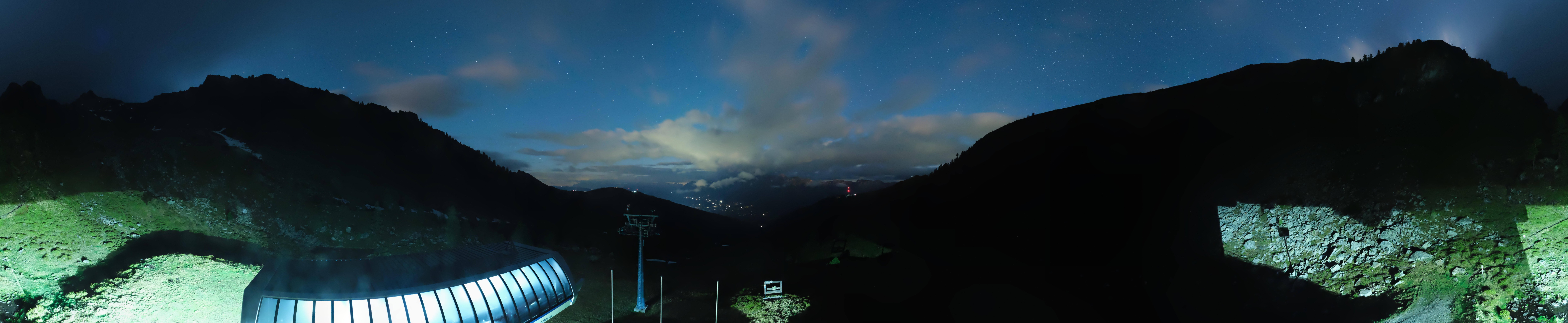 Archived image Webcam Hauser Kaibling, Styria - View towards Schladminger Tauern