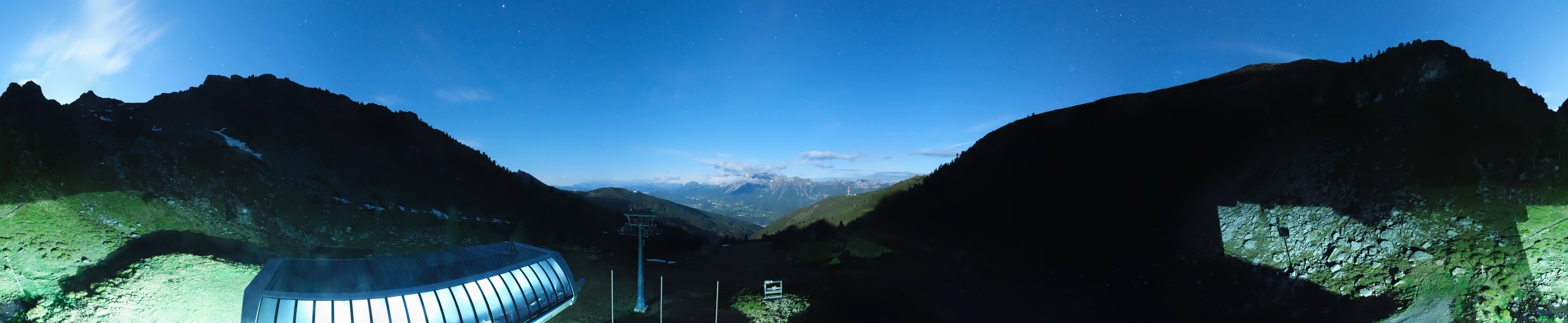 Archived image Webcam Hauser Kaibling, Styria - View towards Schladminger Tauern