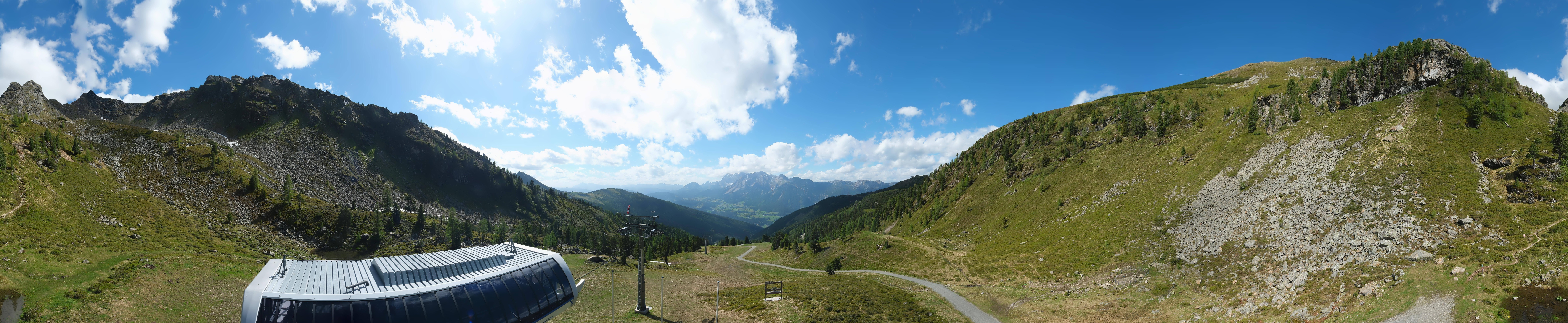 Archived image Webcam Hauser Kaibling, Styria - View towards Schladminger Tauern