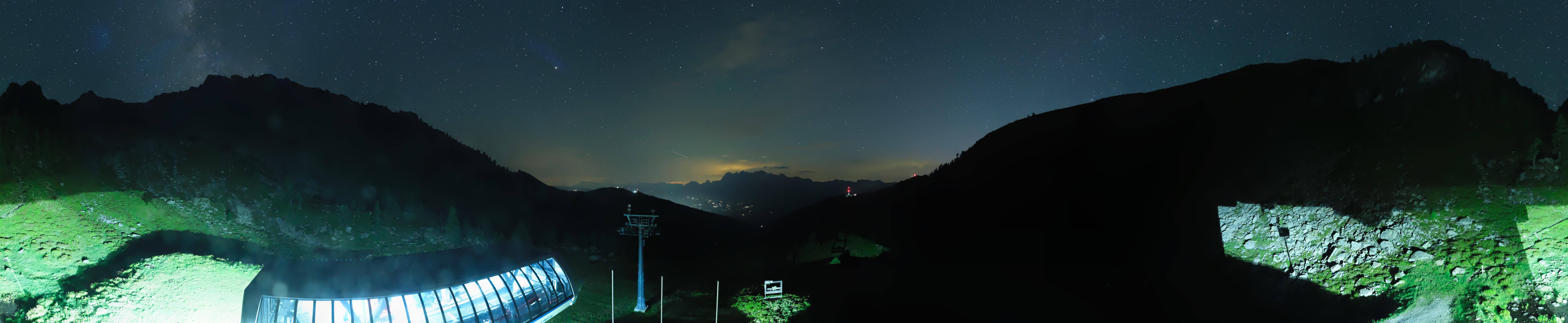 Archived image Webcam Hauser Kaibling, Styria - View towards Schladminger Tauern