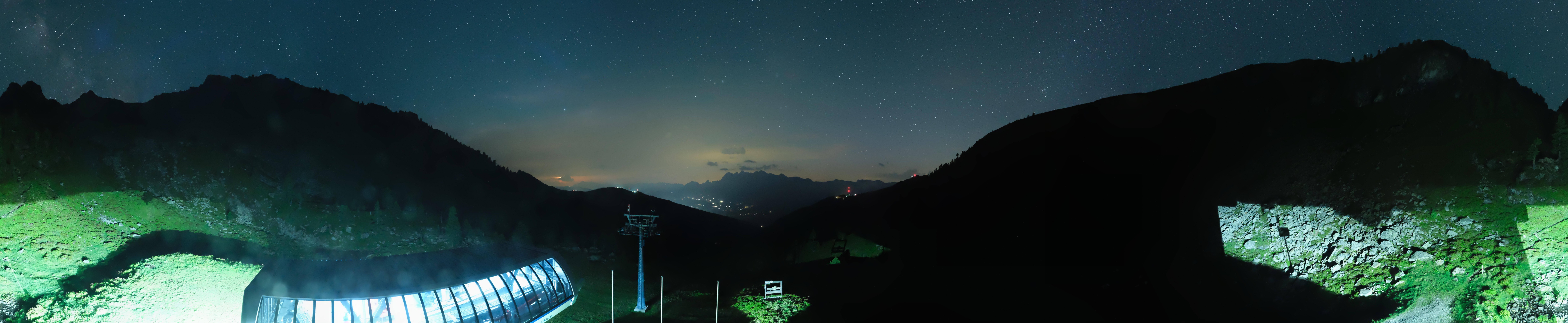 Archived image Webcam Hauser Kaibling, Styria - View towards Schladminger Tauern