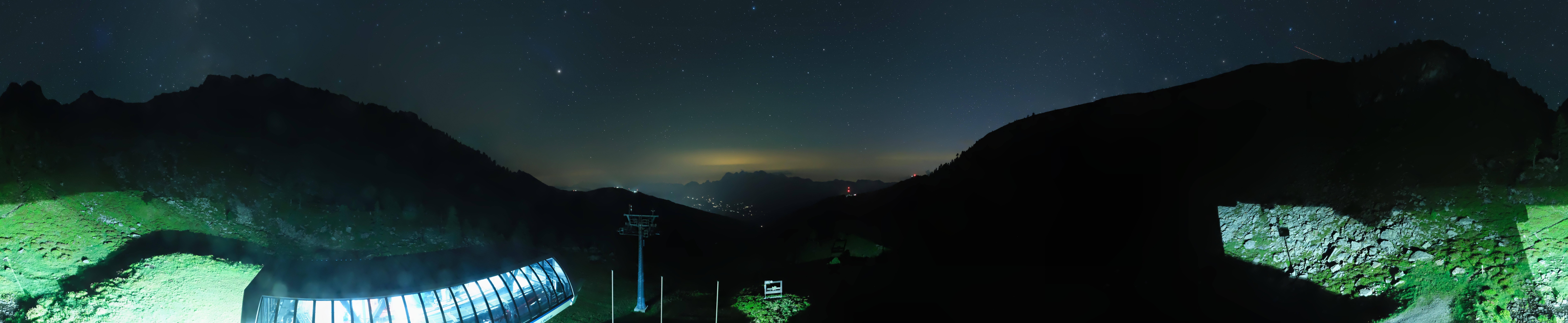 Archived image Webcam Hauser Kaibling, Styria - View towards Schladminger Tauern