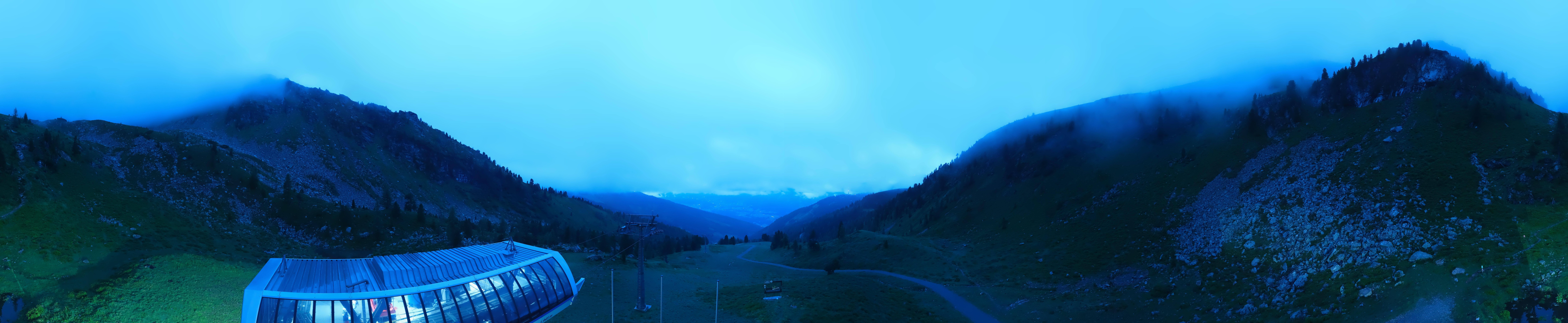 Archived image Webcam Hauser Kaibling, Styria - View towards Schladminger Tauern