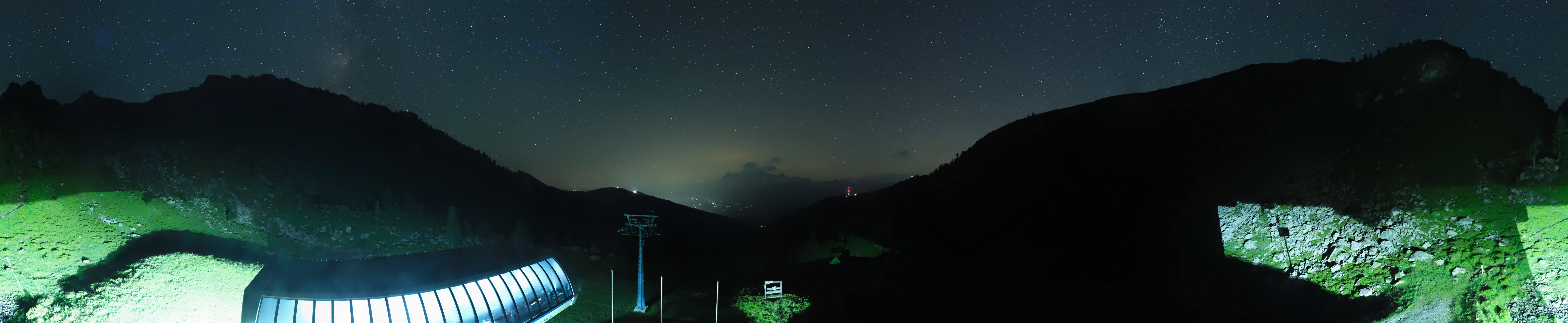 Archived image Webcam Hauser Kaibling, Styria - View towards Schladminger Tauern