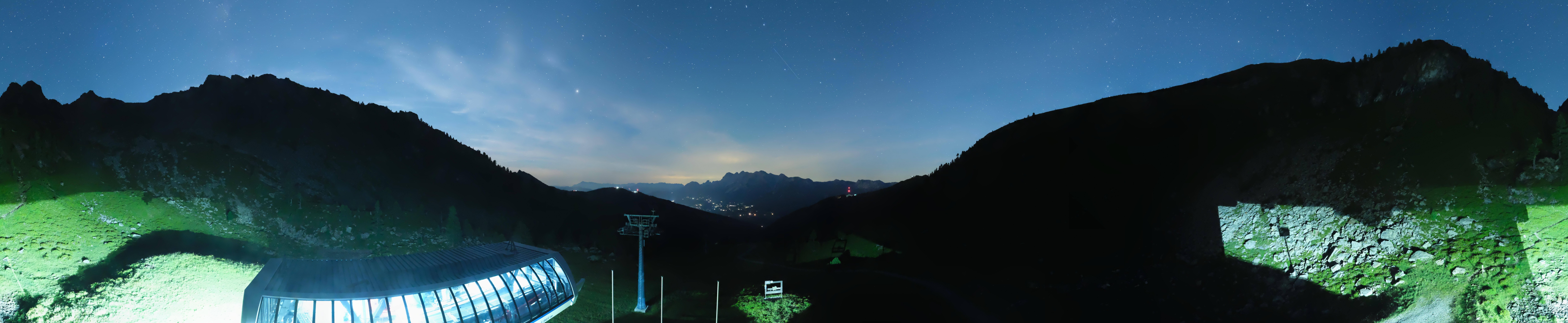 Archived image Webcam Hauser Kaibling, Styria - View towards Schladminger Tauern