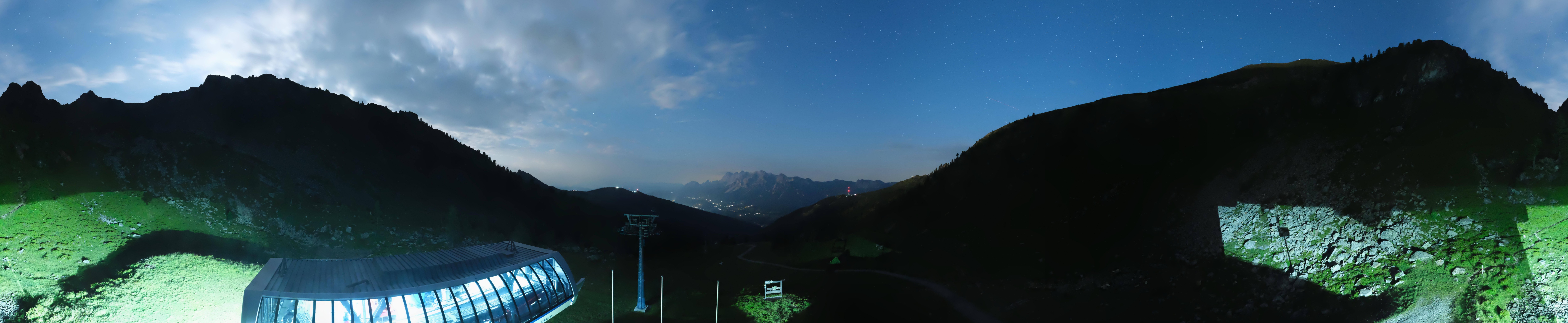 Archived image Webcam Hauser Kaibling, Styria - View towards Schladminger Tauern