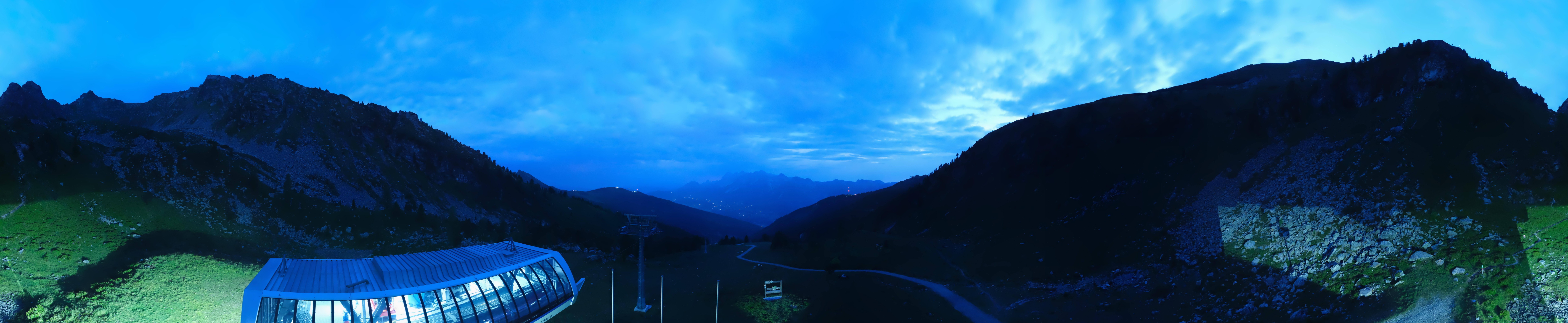 Archived image Webcam Hauser Kaibling, Styria - View towards Schladminger Tauern