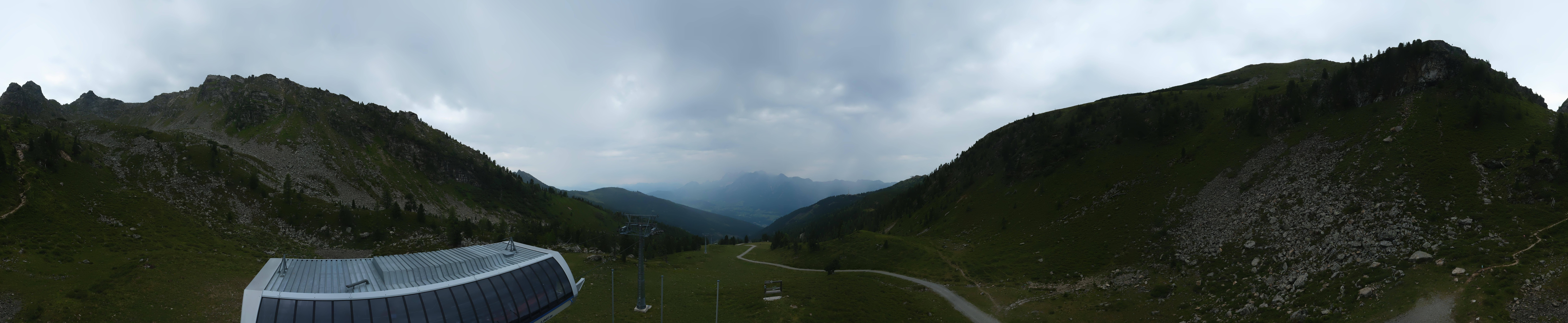 Archived image Webcam Hauser Kaibling, Styria - View towards Schladminger Tauern