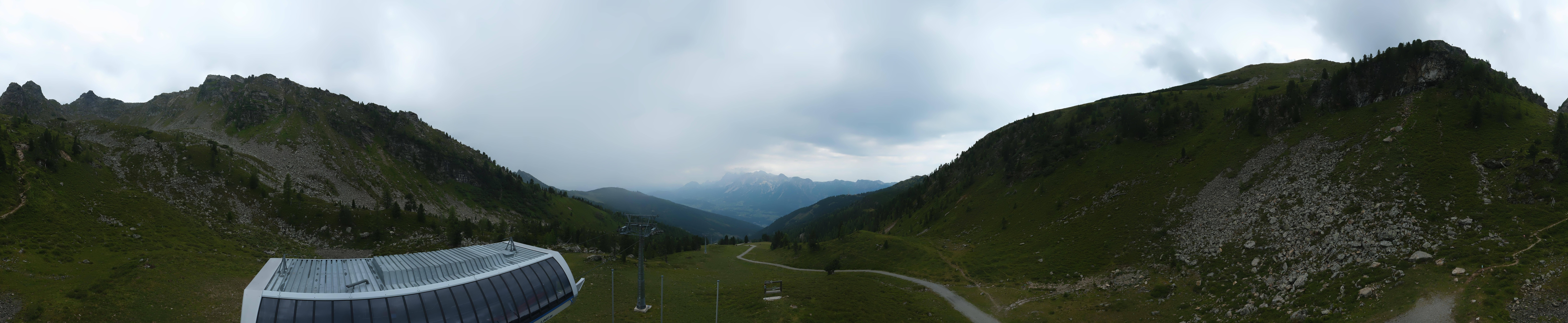 Archived image Webcam Hauser Kaibling, Styria - View towards Schladminger Tauern
