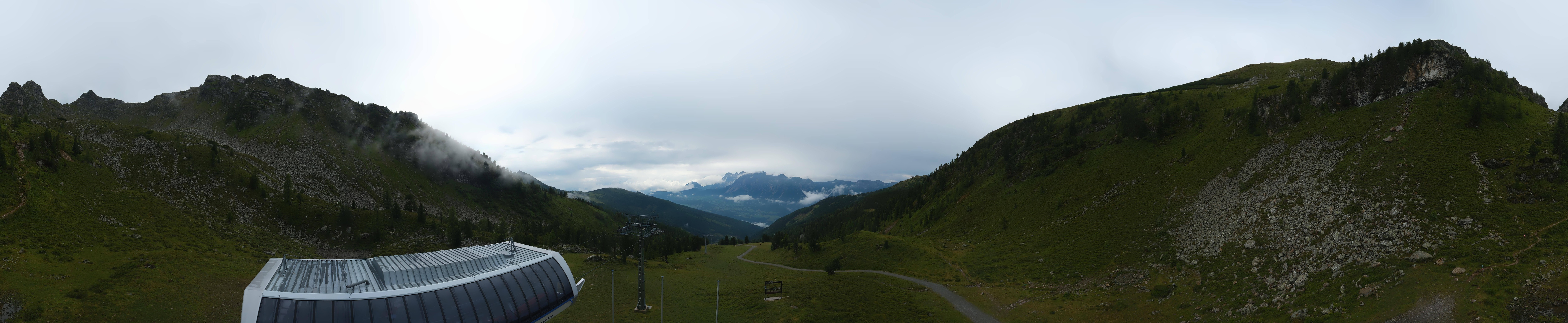 Archived image Webcam Hauser Kaibling, Styria - View towards Schladminger Tauern