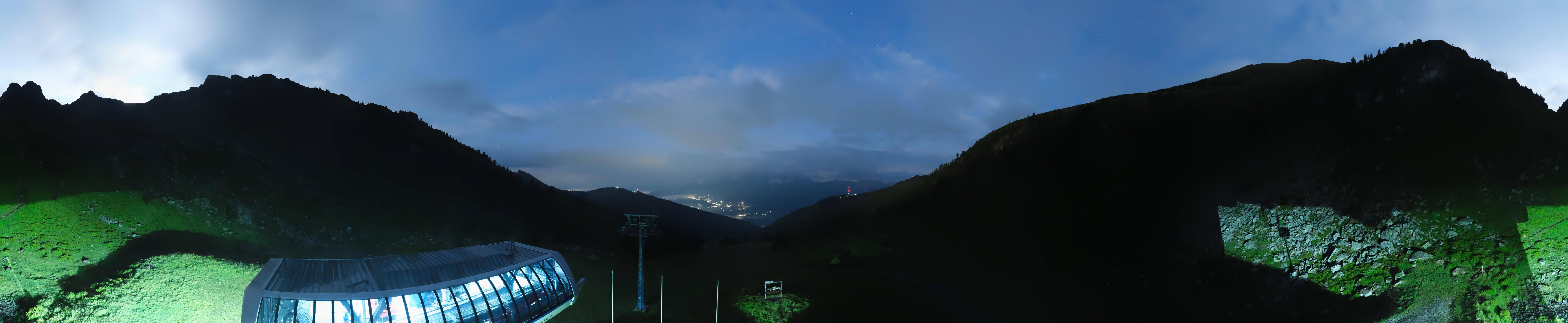 Archived image Webcam Hauser Kaibling, Styria - View towards Schladminger Tauern