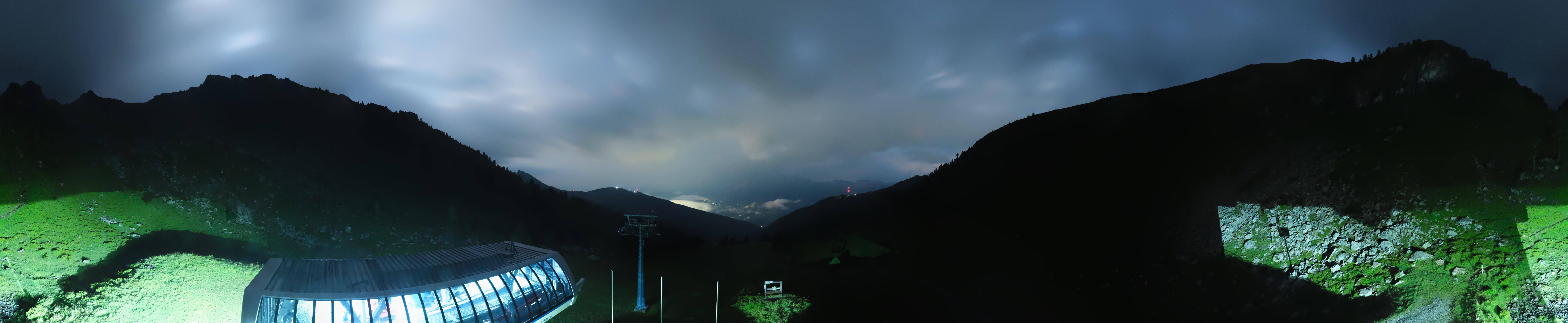 Archived image Webcam Hauser Kaibling, Styria - View towards Schladminger Tauern