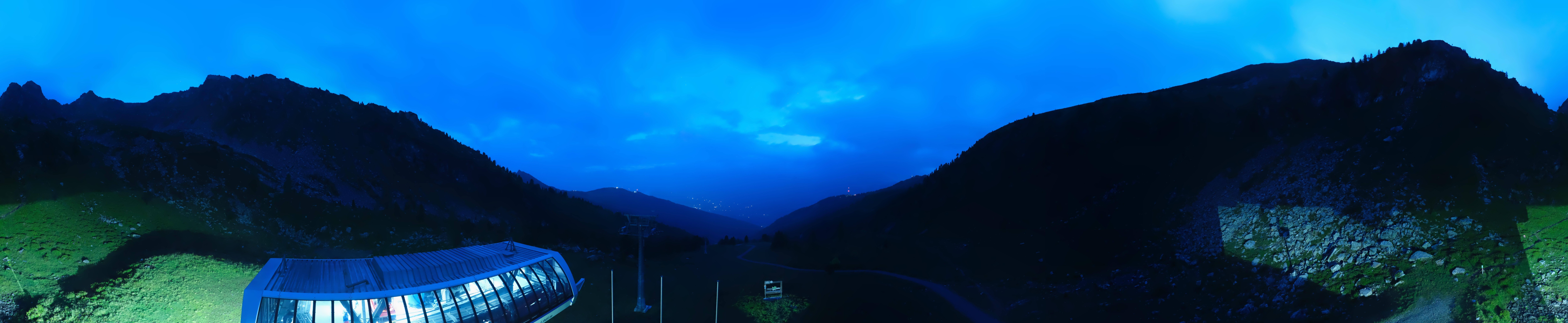 Archived image Webcam Hauser Kaibling, Styria - View towards Schladminger Tauern
