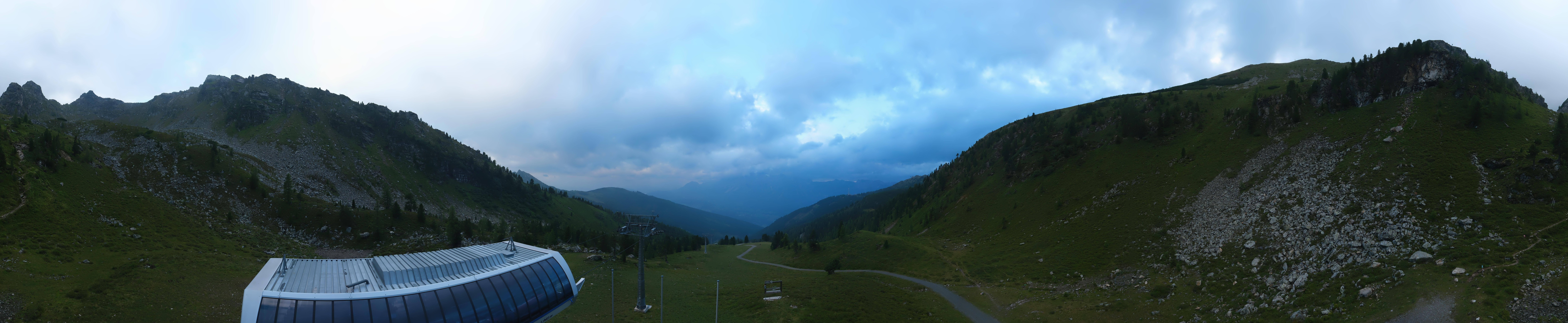 Archived image Webcam Hauser Kaibling, Styria - View towards Schladminger Tauern