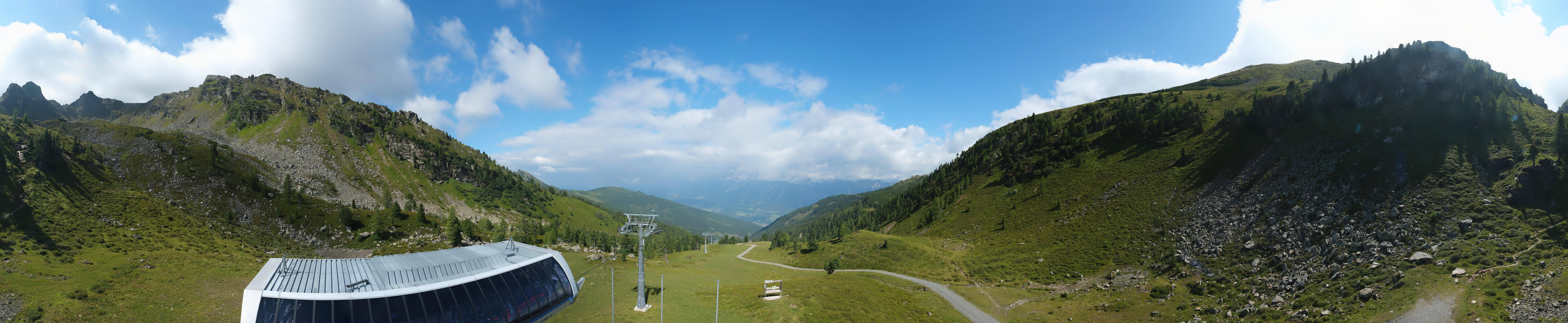 Archived image Webcam Hauser Kaibling, Styria - View towards Schladminger Tauern