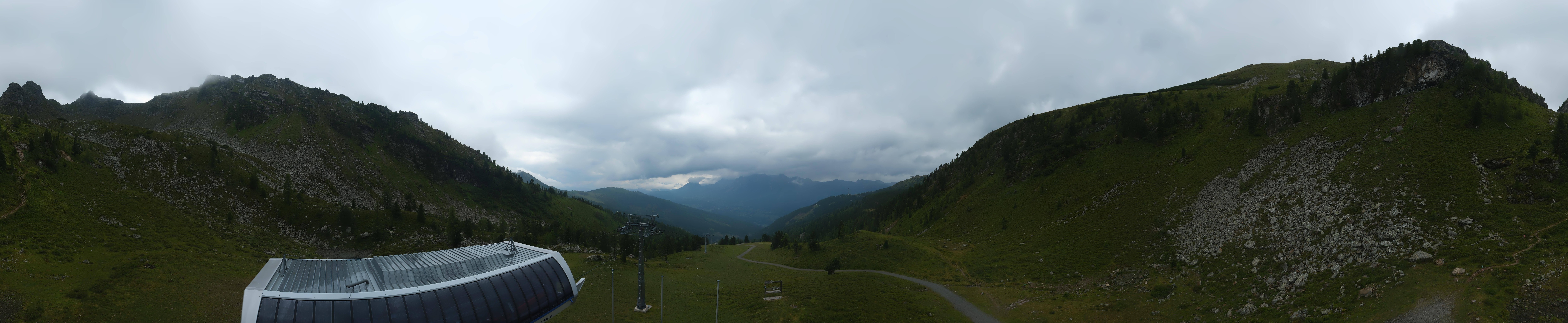 Archived image Webcam Hauser Kaibling, Styria - View towards Schladminger Tauern