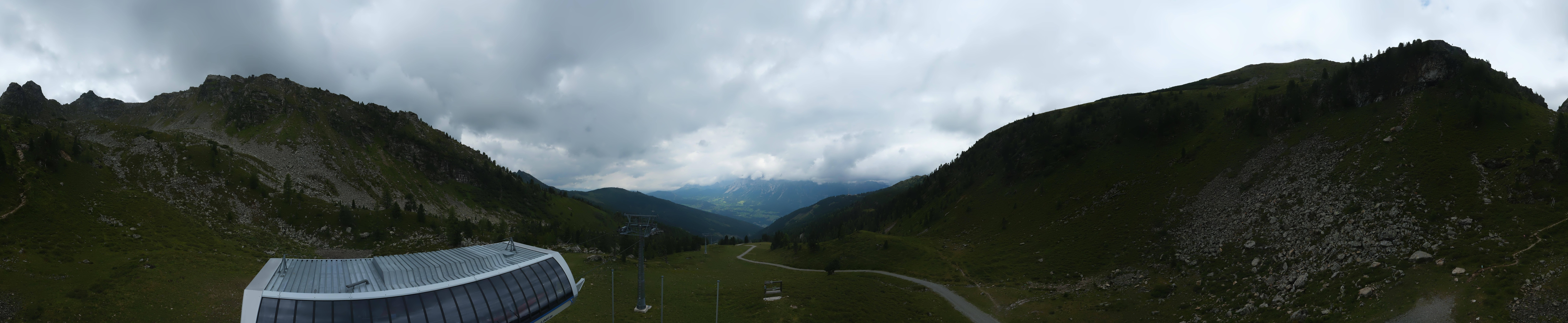 Archived image Webcam Hauser Kaibling, Styria - View towards Schladminger Tauern