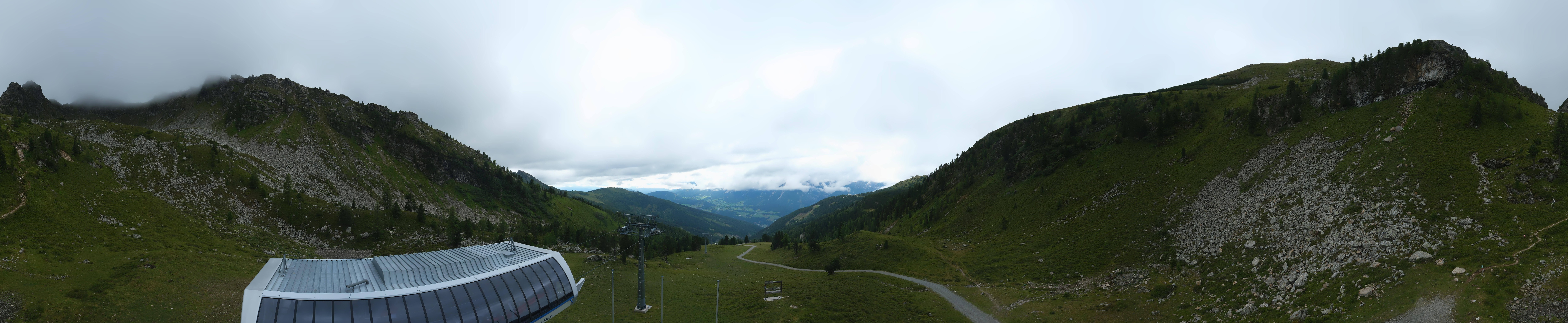 Archived image Webcam Hauser Kaibling, Styria - View towards Schladminger Tauern