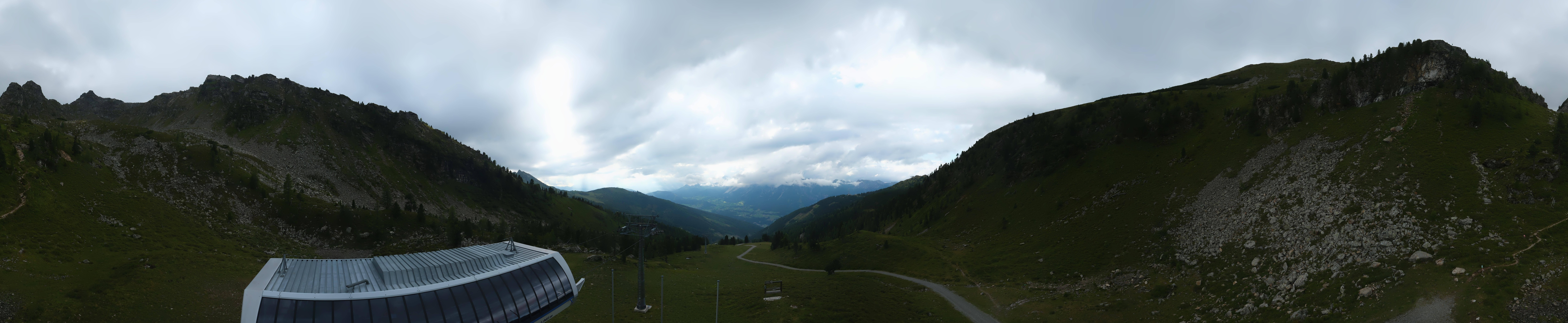 Archived image Webcam Hauser Kaibling, Styria - View towards Schladminger Tauern