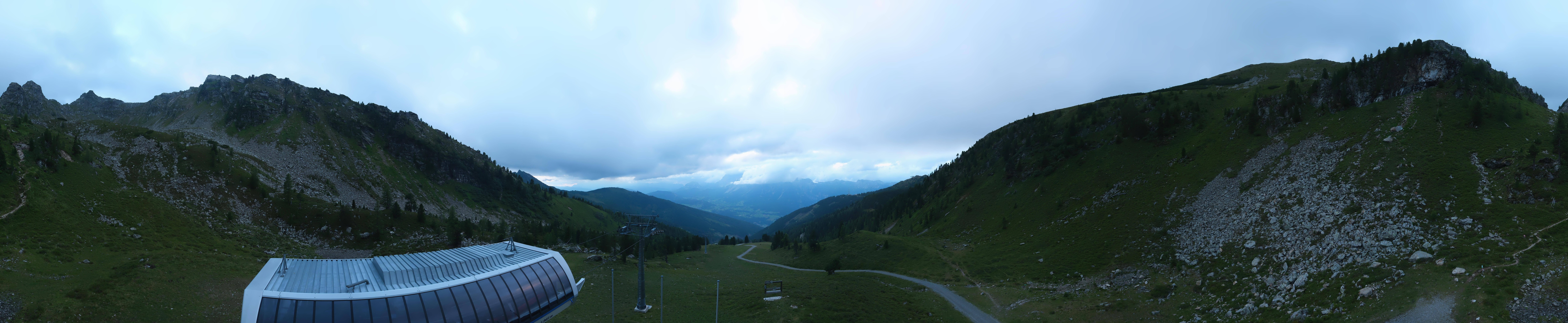 Archived image Webcam Hauser Kaibling, Styria - View towards Schladminger Tauern