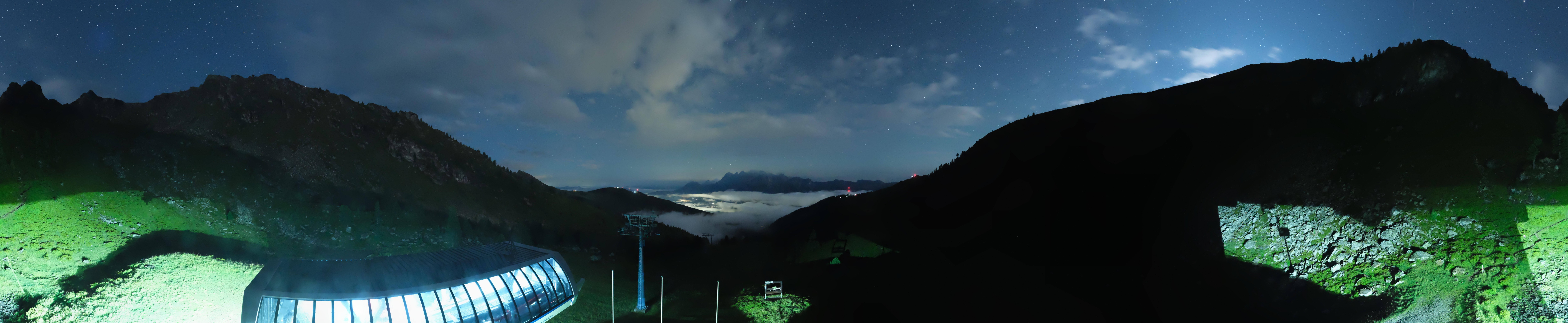 Archived image Webcam Hauser Kaibling, Styria - View towards Schladminger Tauern