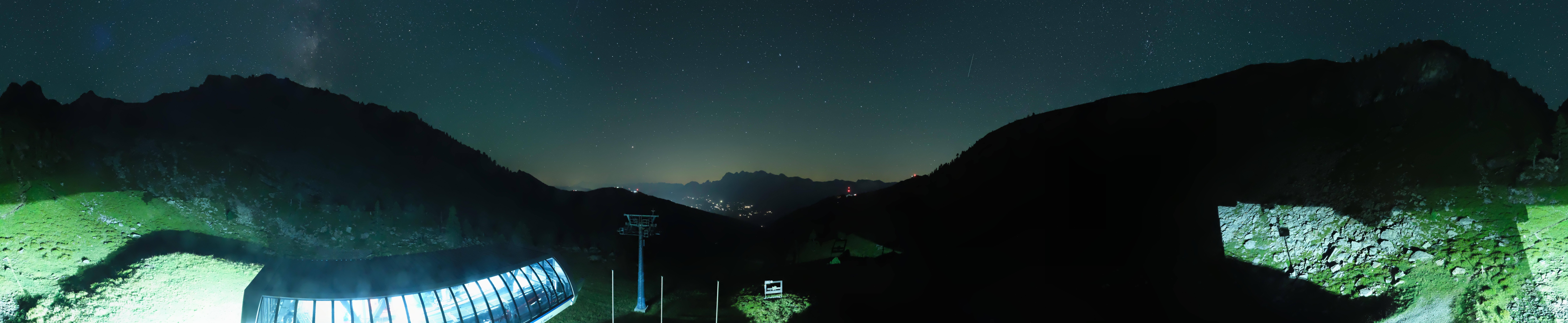 Archived image Webcam Hauser Kaibling, Styria - View towards Schladminger Tauern