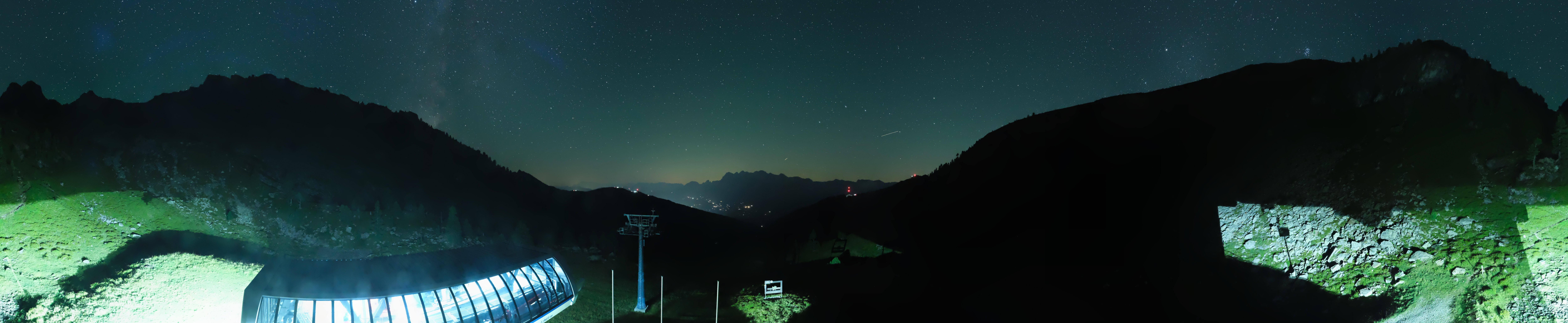 Archived image Webcam Hauser Kaibling, Styria - View towards Schladminger Tauern