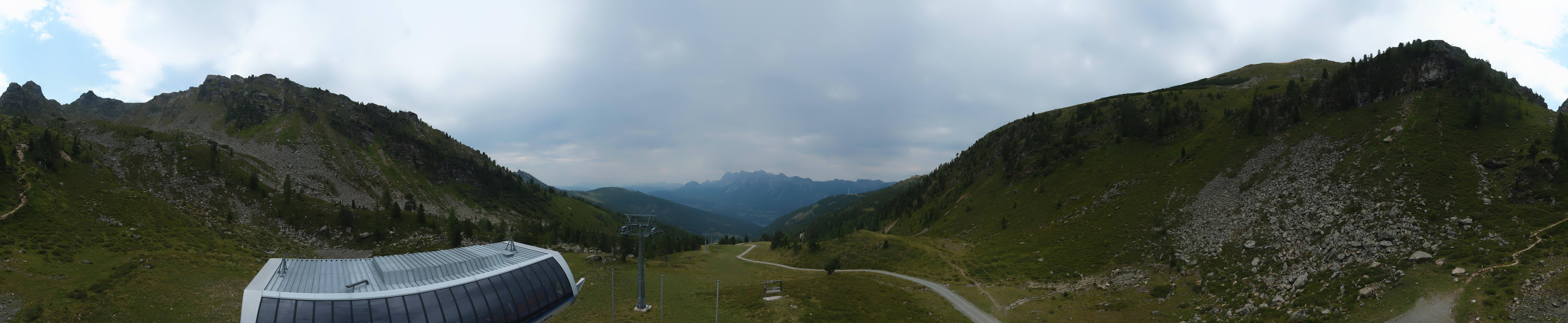 Archived image Webcam Hauser Kaibling, Styria - View towards Schladminger Tauern