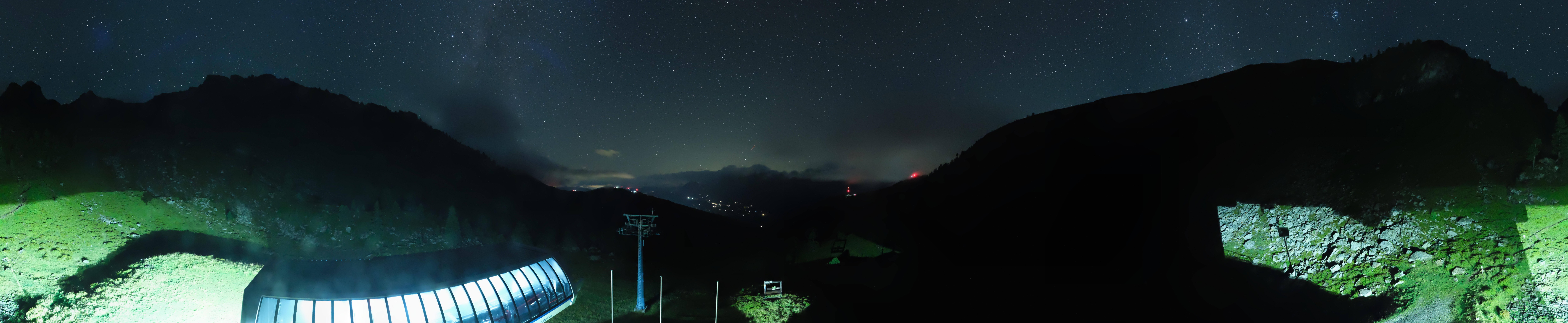 Archived image Webcam Hauser Kaibling, Styria - View towards Schladminger Tauern
