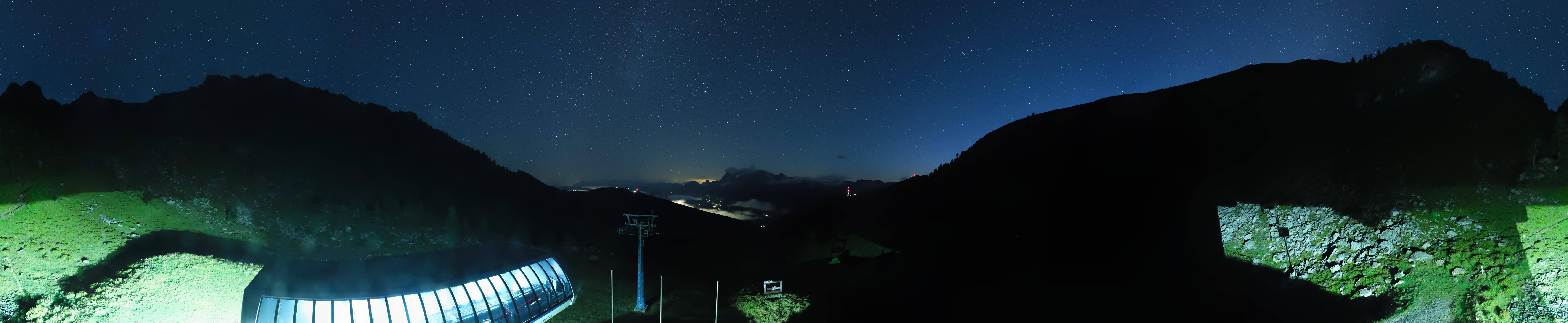 Archived image Webcam Hauser Kaibling, Styria - View towards Schladminger Tauern