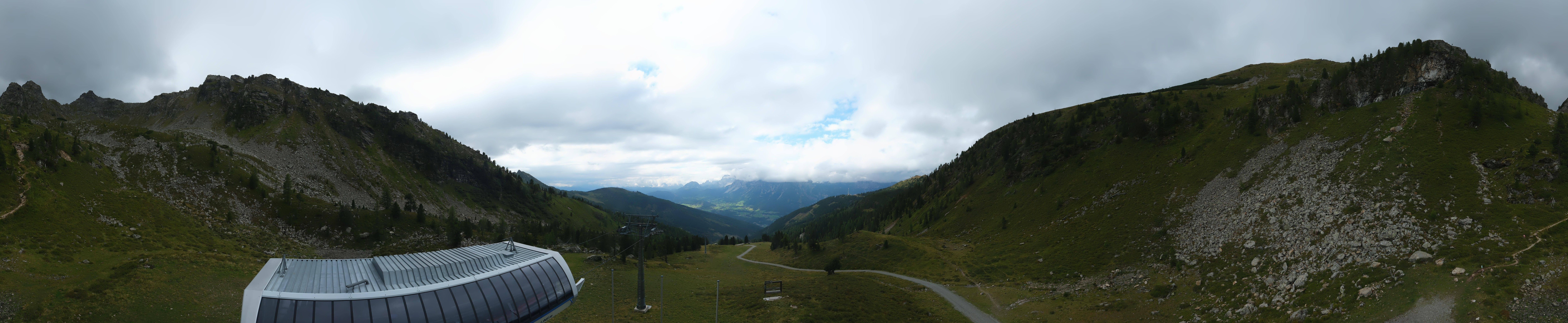 Archived image Webcam Hauser Kaibling, Styria - View towards Schladminger Tauern