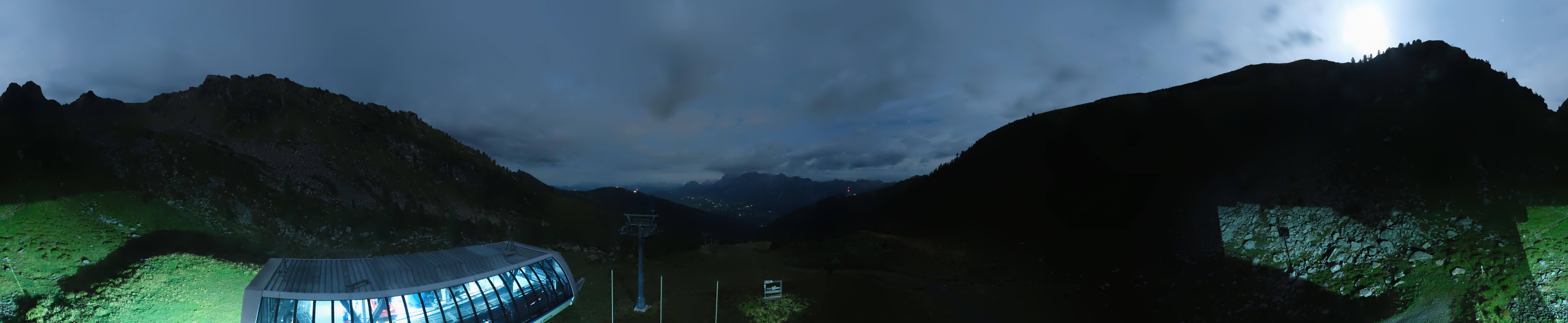 Archived image Webcam Hauser Kaibling, Styria - View towards Schladminger Tauern