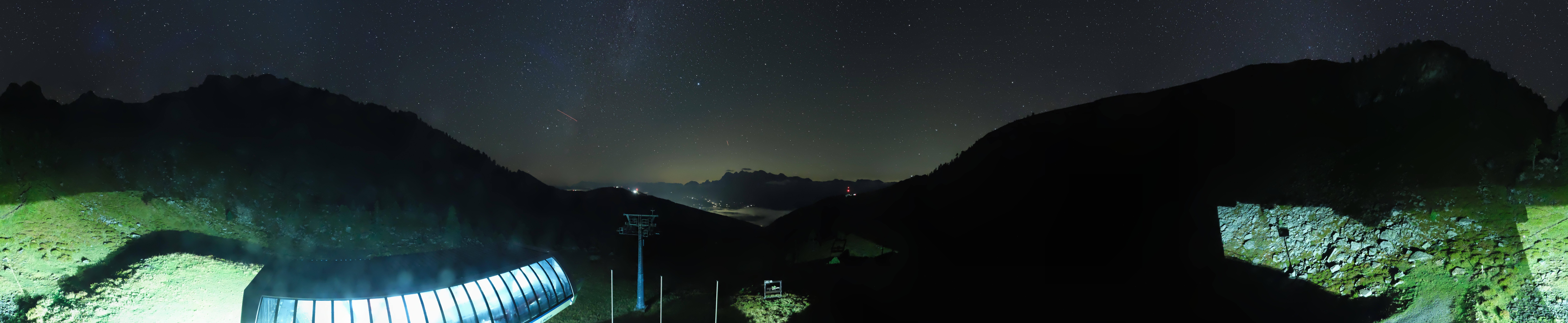 Archived image Webcam Hauser Kaibling, Styria - View towards Schladminger Tauern
