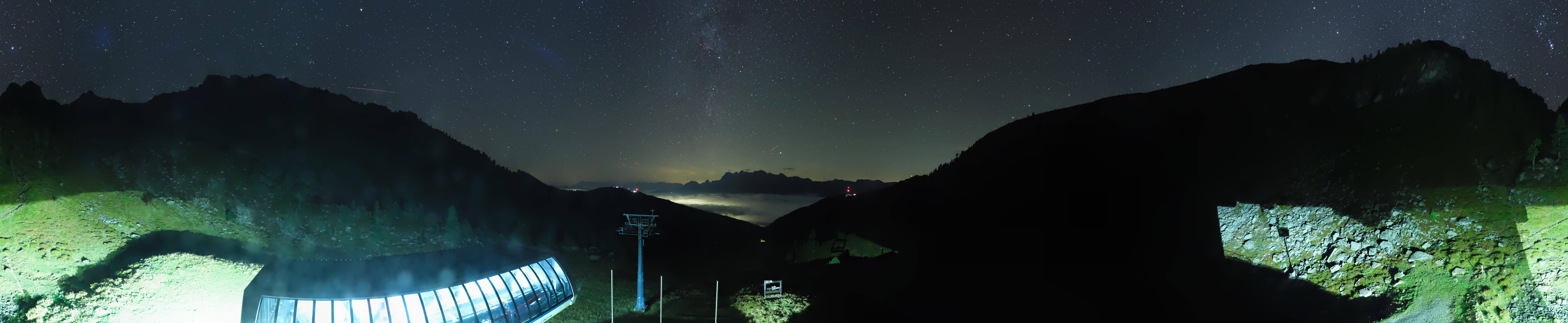 Archived image Webcam Hauser Kaibling, Styria - View towards Schladminger Tauern