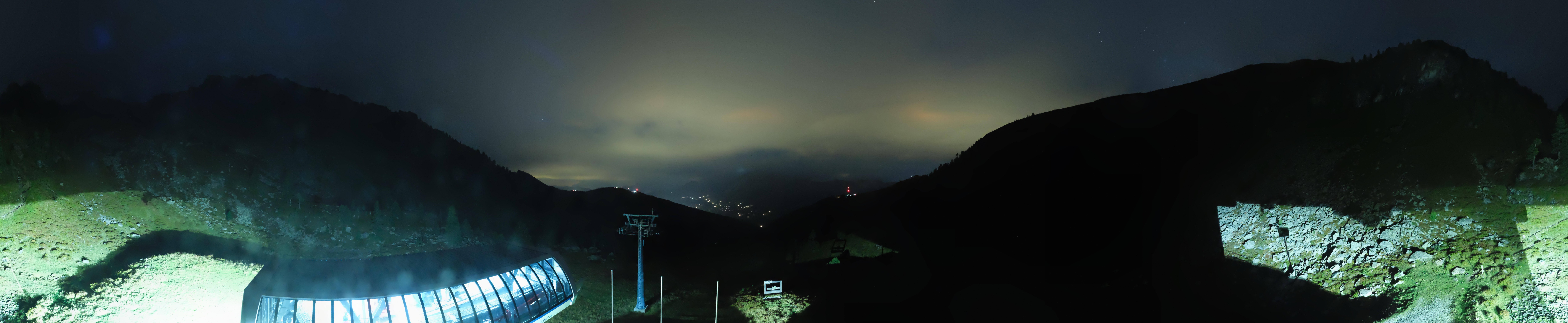 Archived image Webcam Hauser Kaibling, Styria - View towards Schladminger Tauern